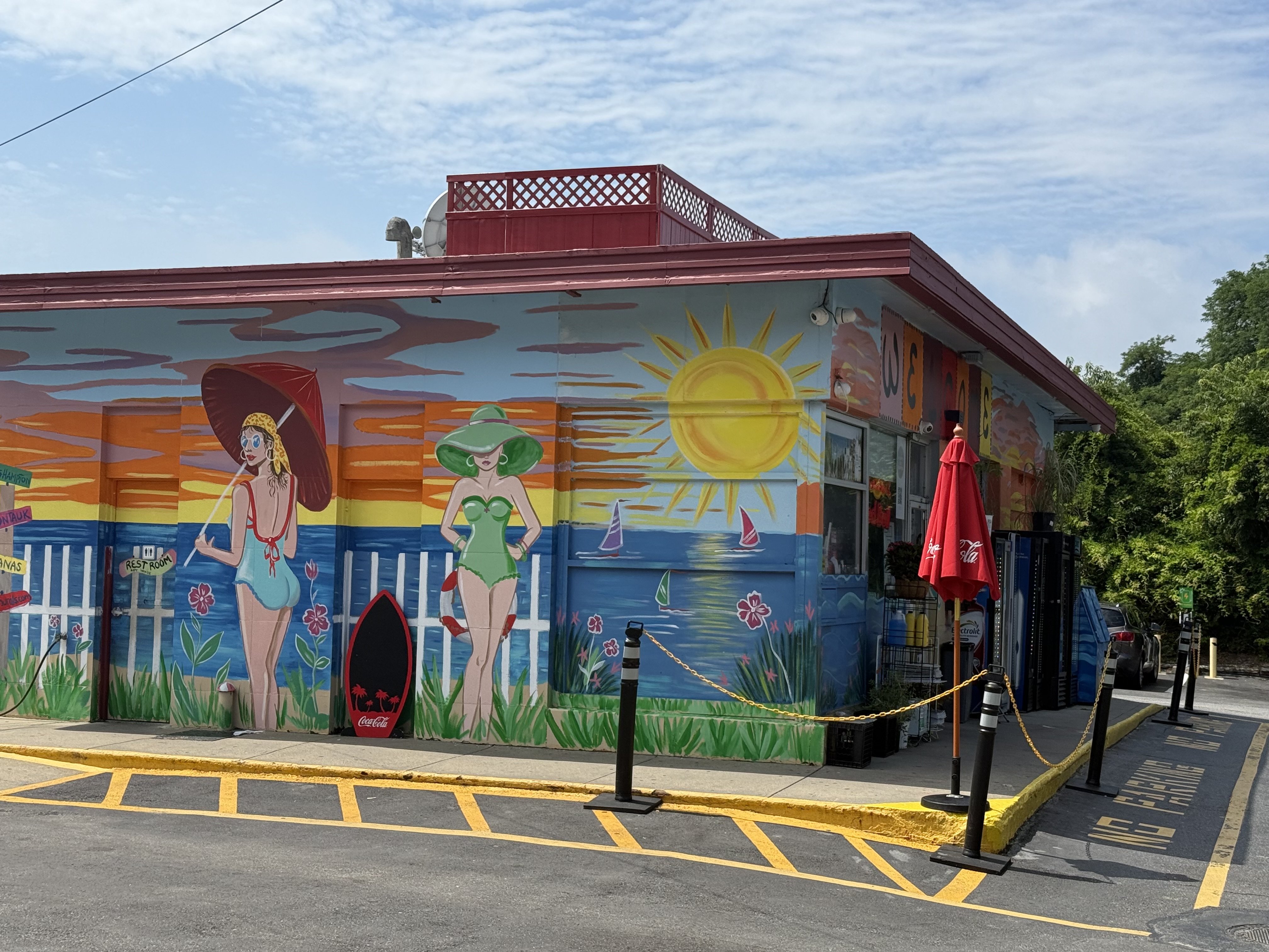 Gas Hampton CITGO mural